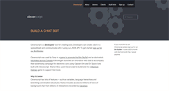 Desktop Screenshot of cleverscript.com